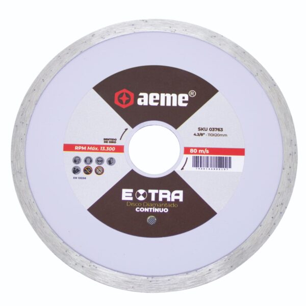 Disco Diamantado AEME EXTRA Contínuo